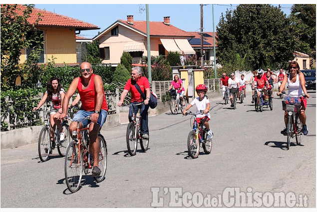 Scalenghe: in 170 alla pedalata biancorossa