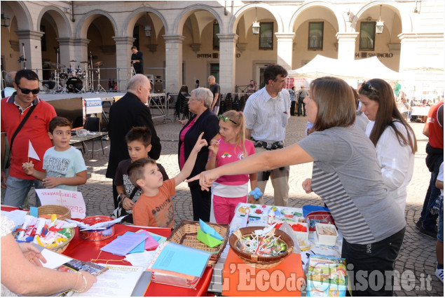 Pinerolo: Festa della famiglia e la Diocesi in piazza