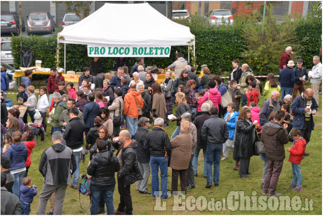 Caldarroste in compagnia domenica a Roletto