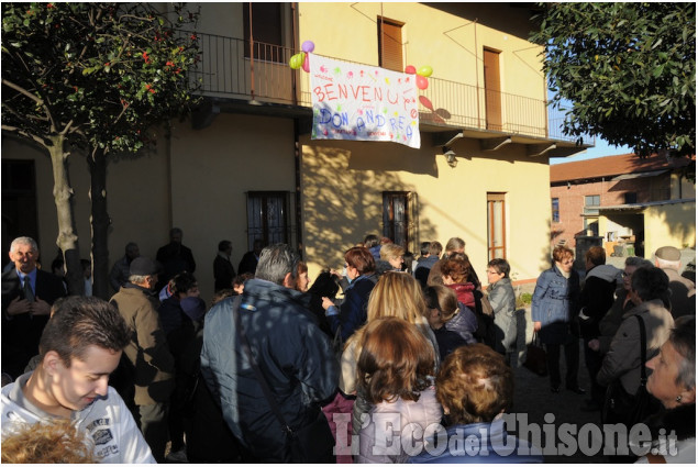 Barge accoglie il nuovo parroco don Borello