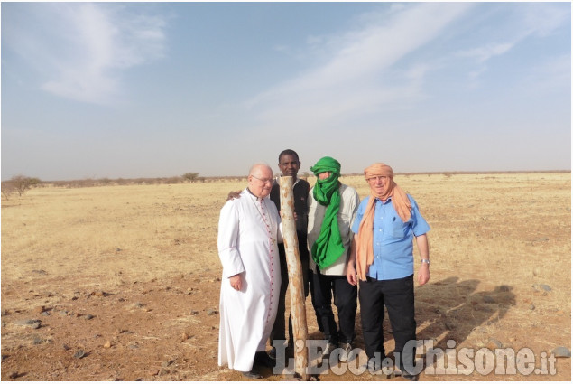 Il Vescovo di Pinerolo Debernardi in Burkina