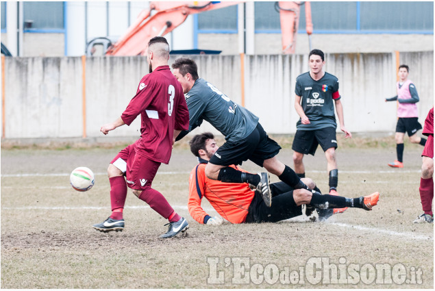 Calcio 1ª cat.: Pinasca-Perosa