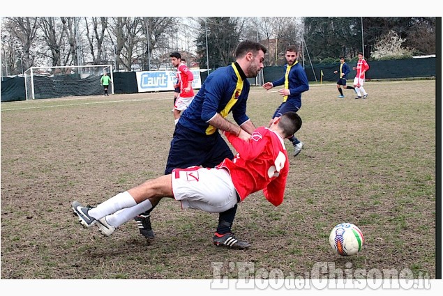 Calcio 1ª cat.: Nichelino Hesperia-S. Secondo 1-1