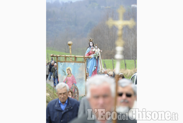 Bricherasio, processione a S. Caterina