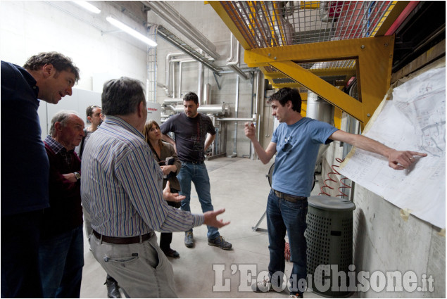 Luserna S.G.: &quot;L&#039;Eco&quot; in visita alla centrale a biomasse