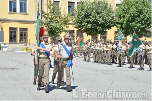 Comandante del 3°Alpini a Pinerolo Colonnello  Nicola Piasente