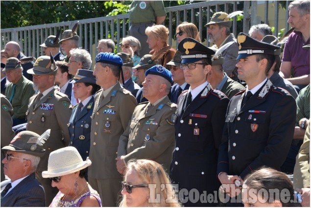 Comandante del 3°Alpini a Pinerolo Colonnello  Nicola Piasente