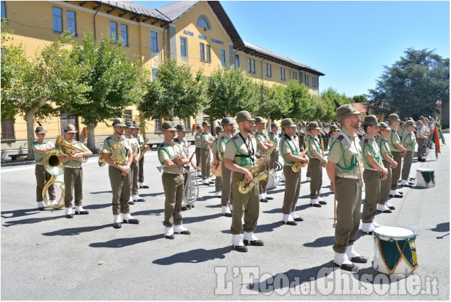 Comandante del 3°Alpini a Pinerolo Colonnello  Nicola Piasente