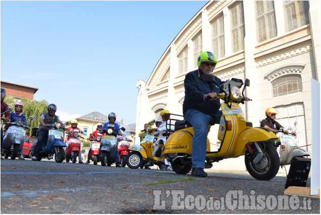 Pinerolo percorso in vespa a cronometro, Memorial Carlo Merlo