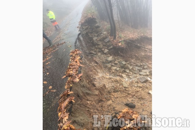 Cumiana: frane, allagamenti e case evacuate