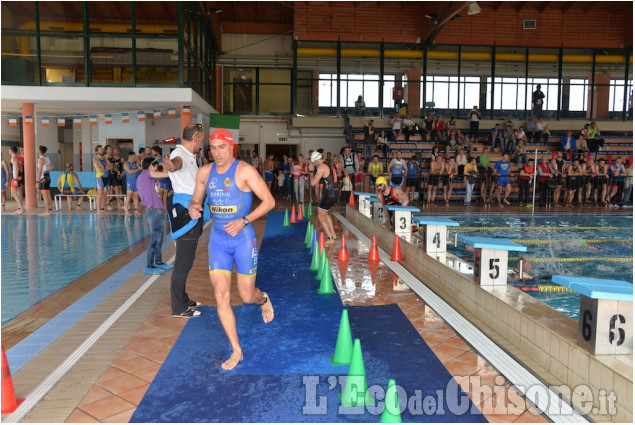 Triathlon in 350 con i big a Pinerolo