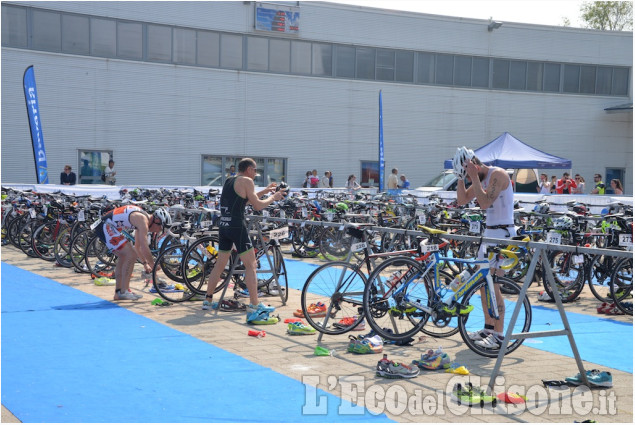 Triathlon in 350 con i big a Pinerolo