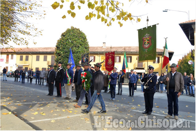 Buriasco: Commemorazione del 4 novembre