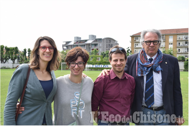 Festa del progetto “Integriamoci” allo stadio di Pinerolo 