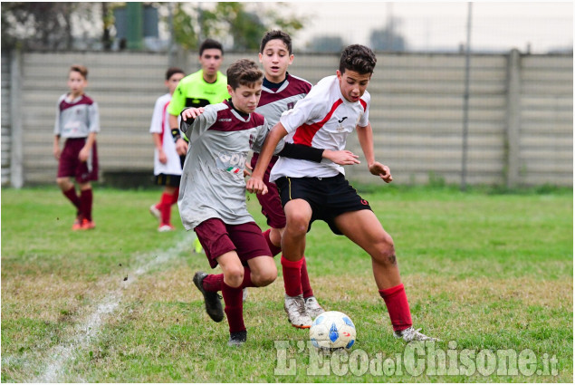 Calcio: Pancaliericastagnole-Cavour Under 14, giovani agonisti in campo