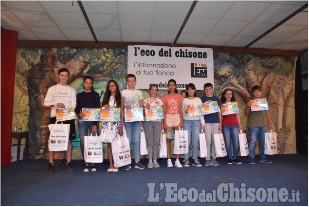 Cumiana : Concorso &quot; Le scuole ci scrivono&quot;