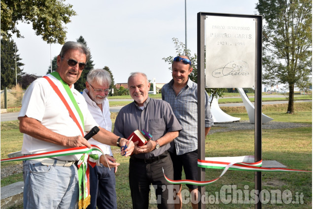 Buriasco del parco scultoreo “Pietro Garis”.