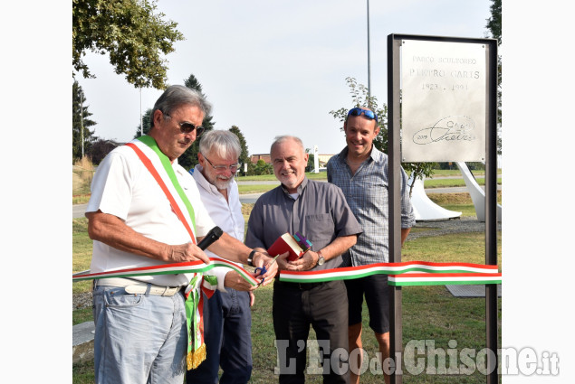 Buriasco del parco scultoreo “Pietro Garis”.