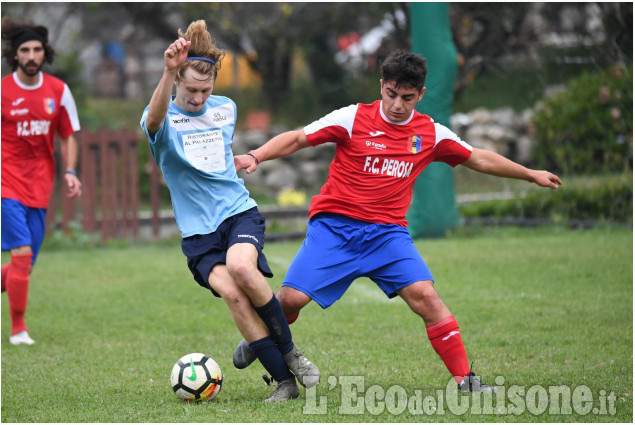 Calcio Prima categoria, Coppa Italia: il derby tra Perosa e Pinasca