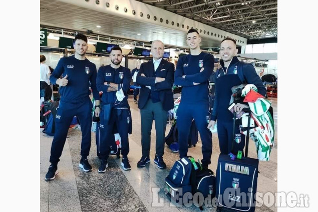 Olimpiadi, lo snowboarder Gennero e gli azzurri del curling a Malpensa 