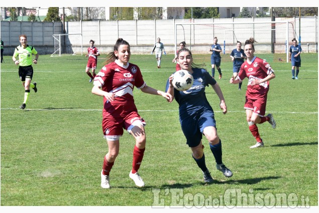 Calcio femminile: Pinerolo perde il big-match contro l'Arezzo