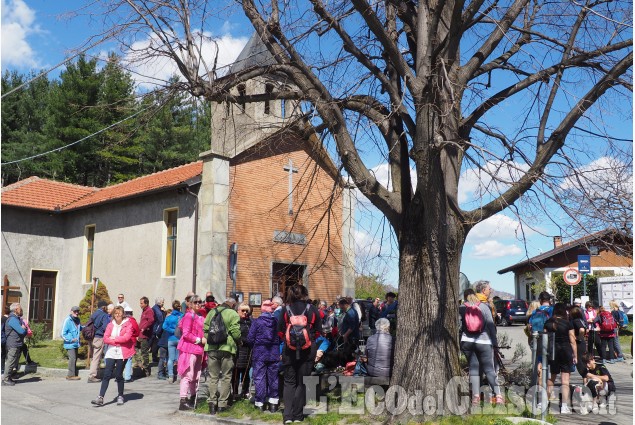 Pinerolo: Da Costagrande al Monte Muretto ,la Via Crucis