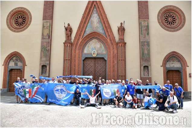 Festa: 5° raduno Unione azzurra nel mondo, Club Amici del Napoli a Pinerolo