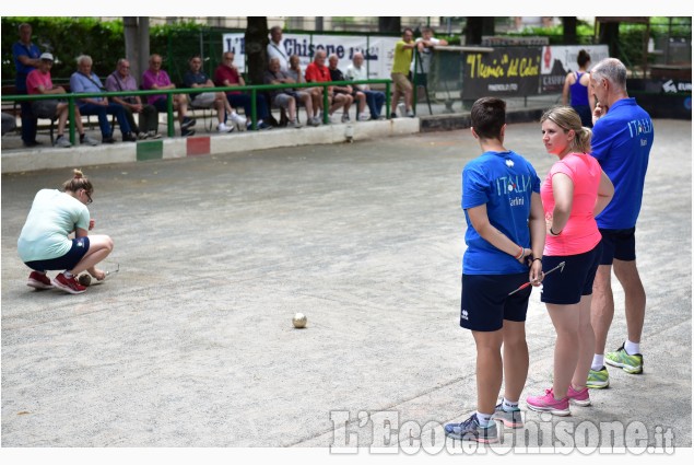 Bocce, allenamento Nazionale femminile e maschile al Veloce Club