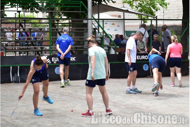 Bocce, allenamento Nazionale femminile e maschile al Veloce Club