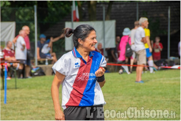 Bobbio Pellice, in campo Walking football