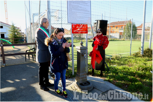 Vinovo: inaugurazione del parco in memoria di Emanuela Urso