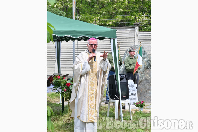 Baudenasca:Gli Alpini festeggiano il 9° anniversario dela posa del Cippo