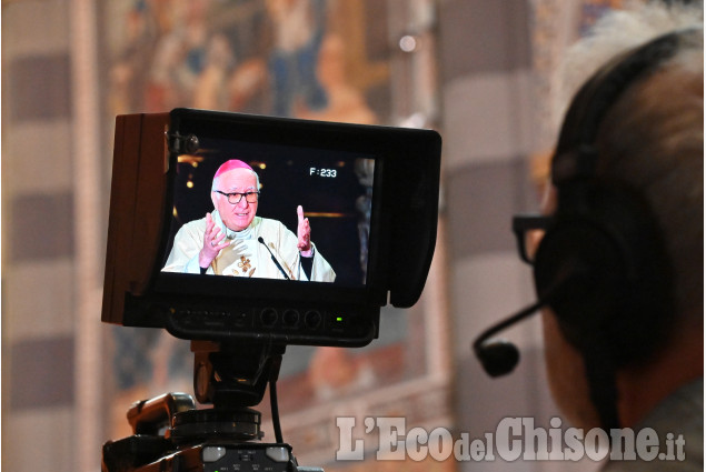 Il cardinale Zuppi e la diretta RAI a Pinerolo per il Festival della Comunicazione