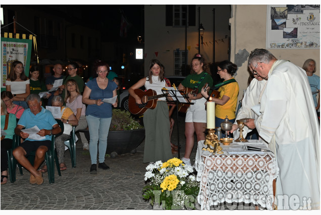 Gli Abbà alla messa dei borghi di Frossasco