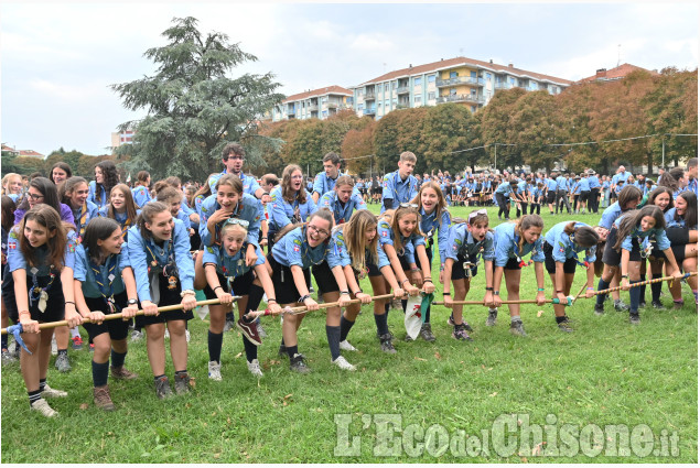 Pinerolo:Raduno Scout regionale degli Esploratori Guide