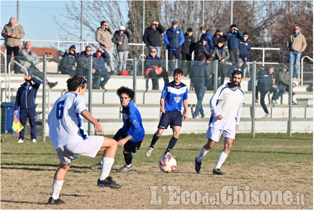 Calcio Prima categoria: il derby della Val Pellice termina in parità