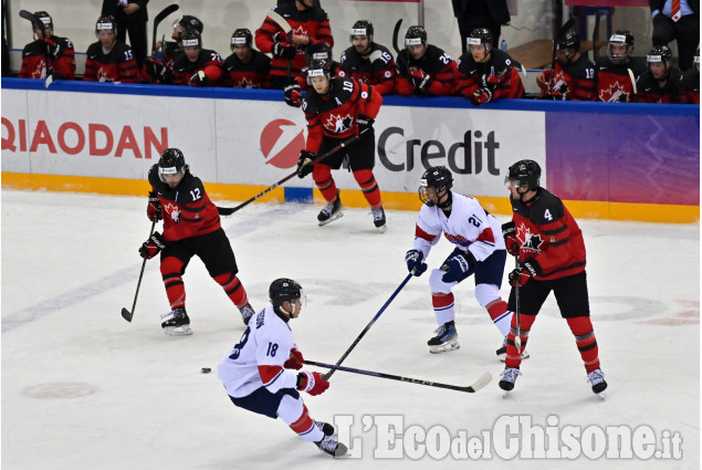 Hockey ghiaccio, Canada-Corea del Sud all'Ice Stadium