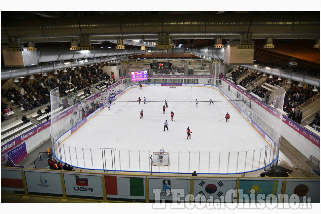 Hockey ghiaccio, Canada-Corea del Sud all'Ice Stadium