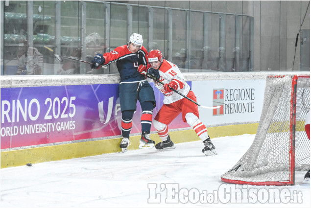 Universiadi: Hockey Usa vs Polonia 