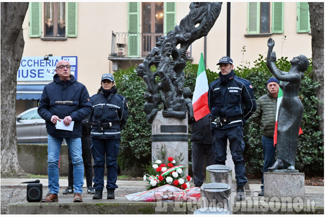 Pinerolo,cerimonia commemorativa per onorare la memoria delle vittime delle foibe