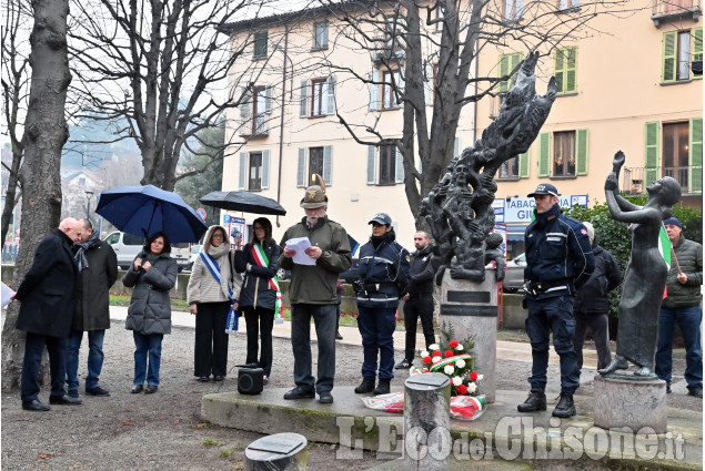 Pinerolo,cerimonia commemorativa per onorare la memoria delle vittime delle foibe