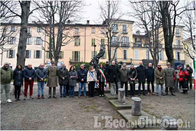 Pinerolo,cerimonia commemorativa per onorare la memoria delle vittime delle foibe