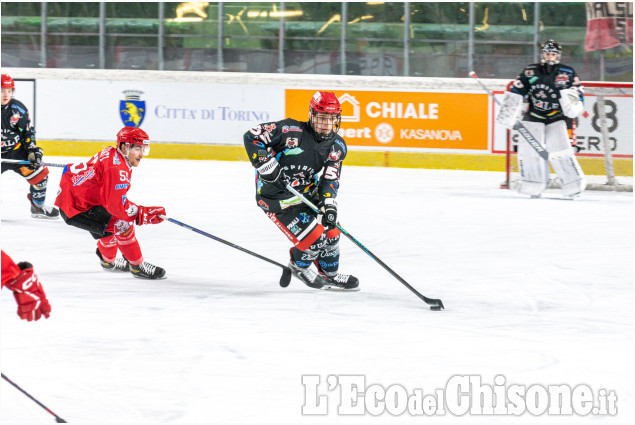 Hockey ghiaccio, in Ihl Pergine ha espugnato Torre Pellice