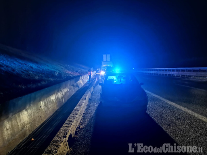 Candiolo: ubriaco al volante in autostrada, fermato dalla Polstrada