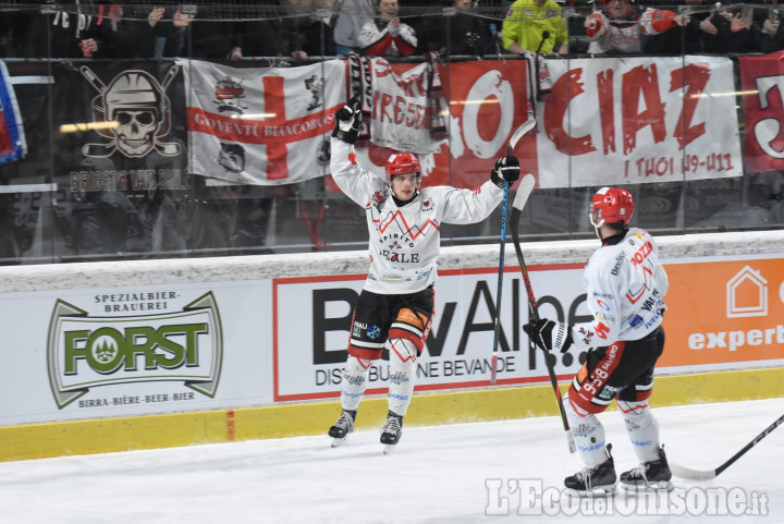 Hockey ghiaccio Ihl, tutto facile come copione per la Valpe: 8-0 a Bressanone e quinto sigillo consecutivo