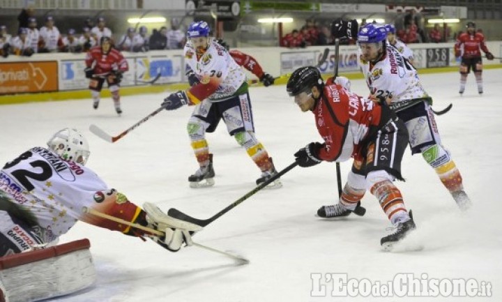 Hockey ghiaccio: Valpellice Bodino Engineering cerca il riscatto con Asiago in gara 4