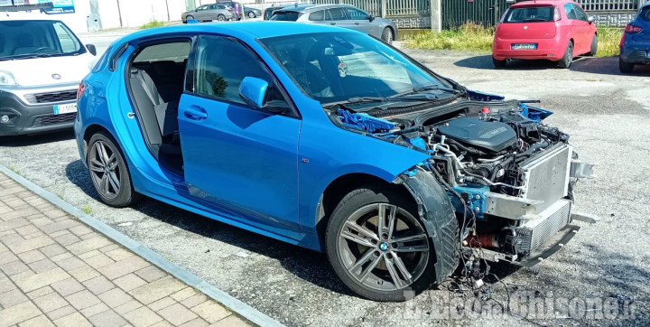 None: auto cannibalizzata nella notte in via Marconi