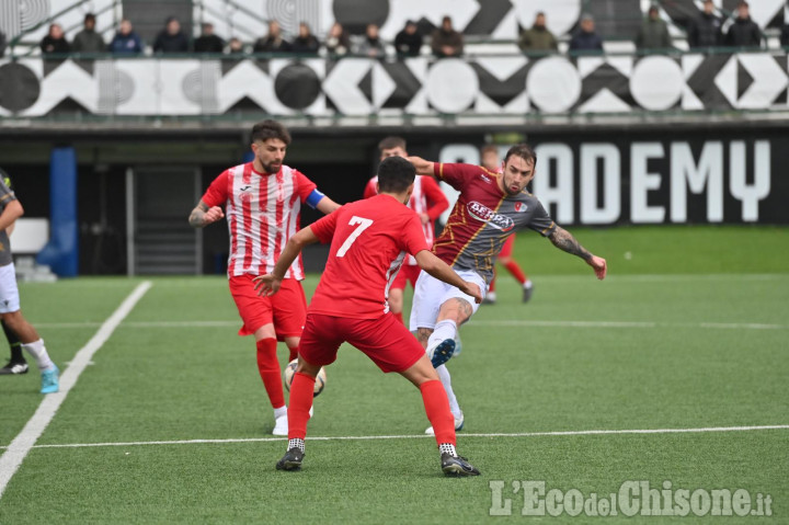 Calcio: Pinerolo vince nel recupero, Pancalieri KO a Cantalupa, Chisola pari