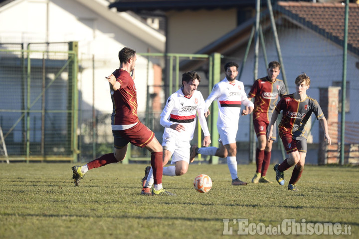 Calcio: Pinerolo torna alla vittoria, 1-1 il derby tra Bricherasio e Luserna