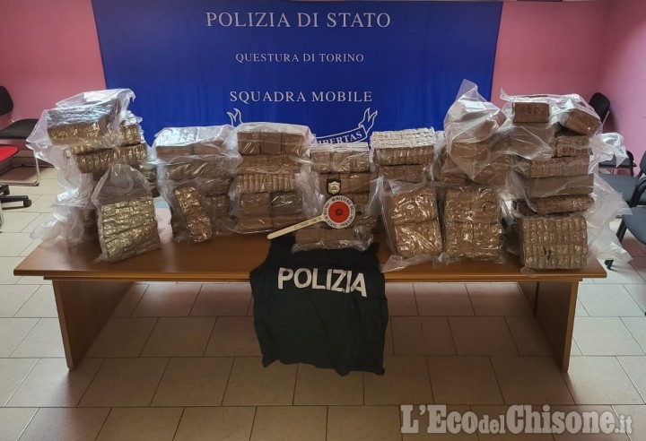 Orbassano: maxi carico di droga al Sito interporto, corriere arrestato dalla Squadra Mobile
